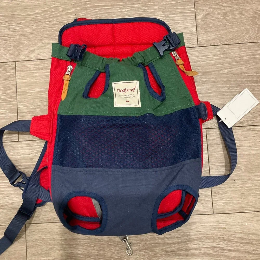 DogLemi Canvas Pet Carrier Backpack – Small Dog / Cat – New with Tags